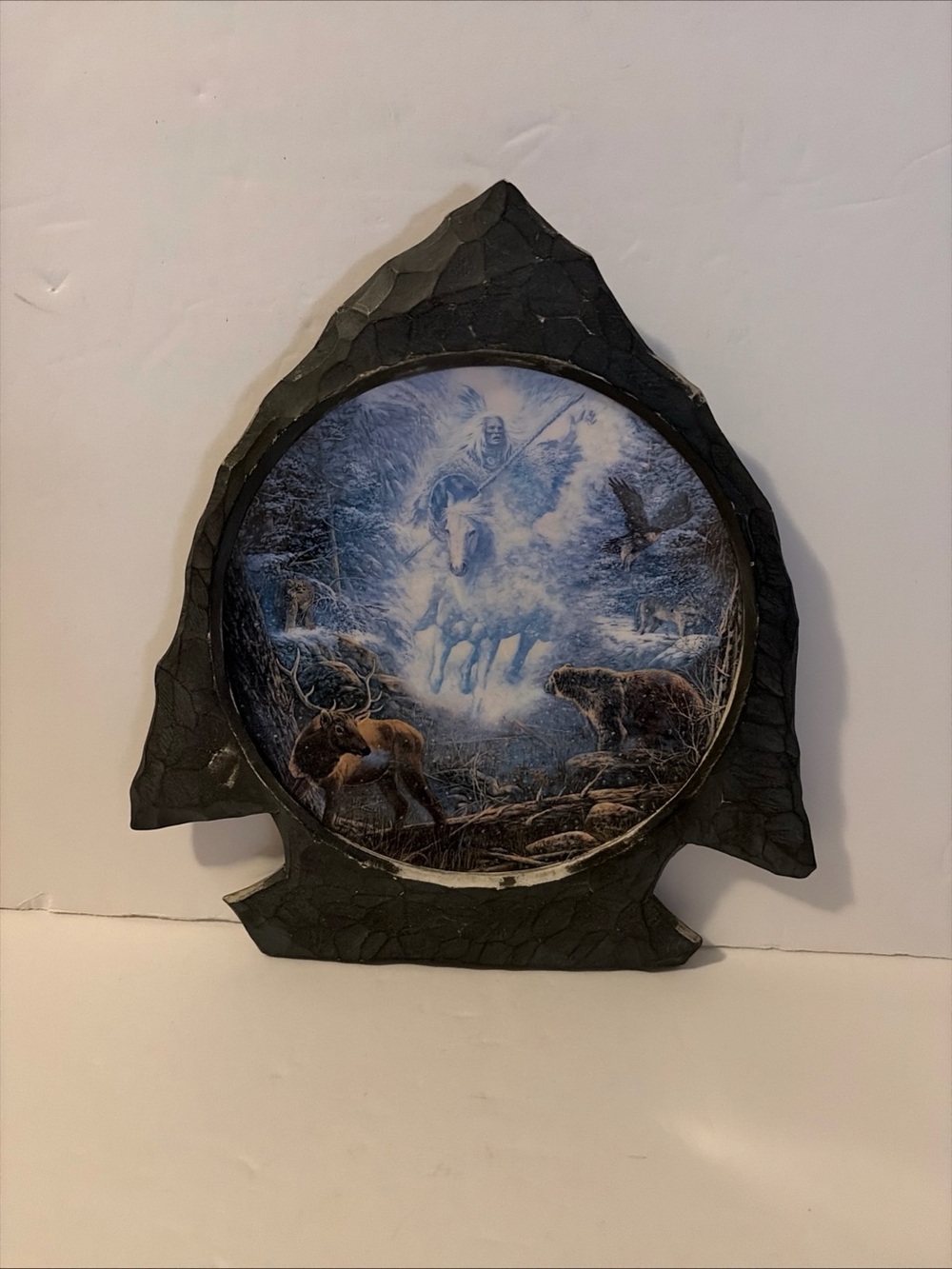 bradford plate "SACRED HEART- WINTER SPIRIT " #9281
